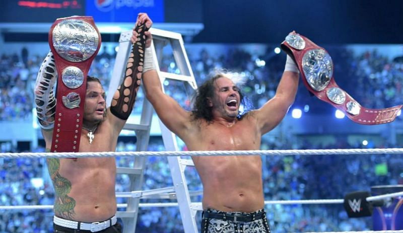Matt and Jeff Hardy should stay with WWE and see out their careers where they began!