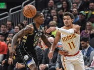 Trae Young registered a double-double in the loss