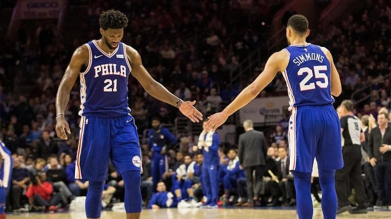 Embiid&#039;s is leading the league in double-doubles this season.