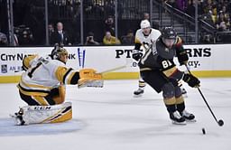 Marchessault's hat trick helps Vegas beat Penguins 7-3