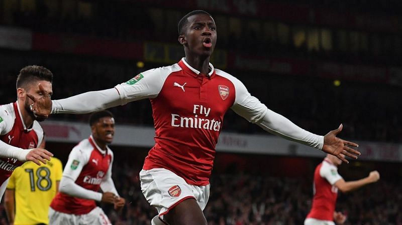 Eddie Nketiah is struggling for playing time at Arsenal