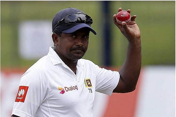 Rangana Herath, a champion bowler.