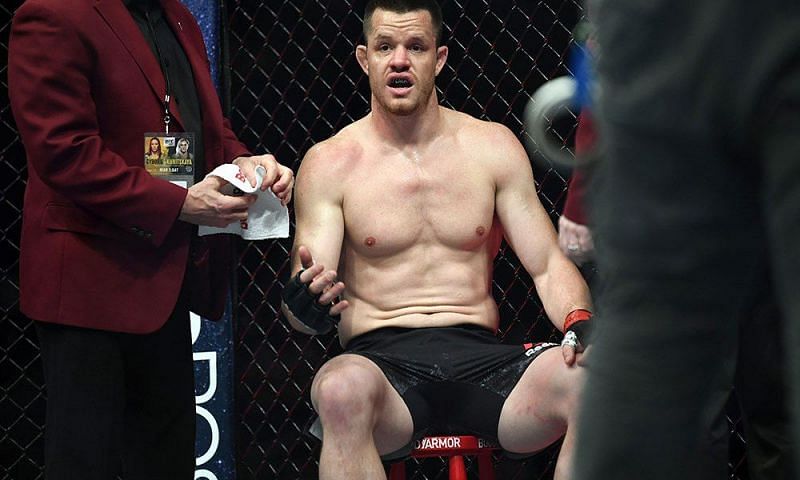 CB Dollaway is stunned in the aftermath of his DQ victory over Hector Lombard