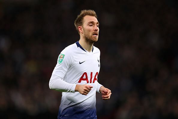 Despite being ranked as the 22nd most valuable player in the world, Christian Eriksen only makes &Acirc;&pound;75k per week at Spurs