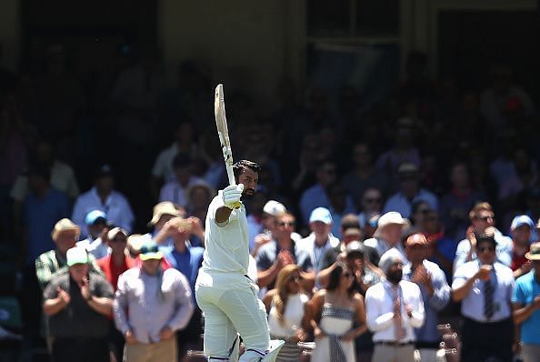 Cheteshwar Pujara scores the first 'daddy hundred' of the series