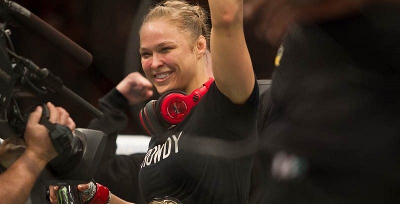 Ronda Rousey made a name for herself as a prolific finisher