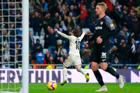 Modric&#039;s goal put the game out of Sevilla&#039;s reach. They were not decisive enough in the opposition half and hardly had an intent to attack.