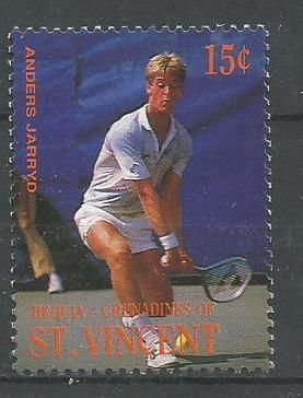 STAMP OF ST VINCENT ON ANDERS JARRYD