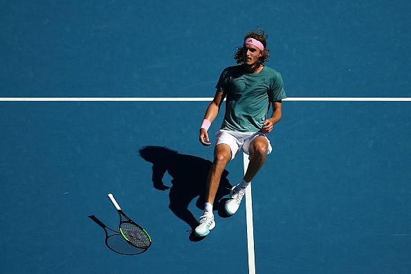 Tsitsipas has now moved on to the semis