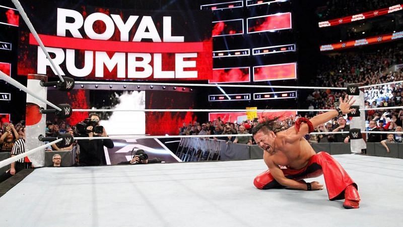 Shinsuke Nakamura was the winner of the Royal Rumble in 2018