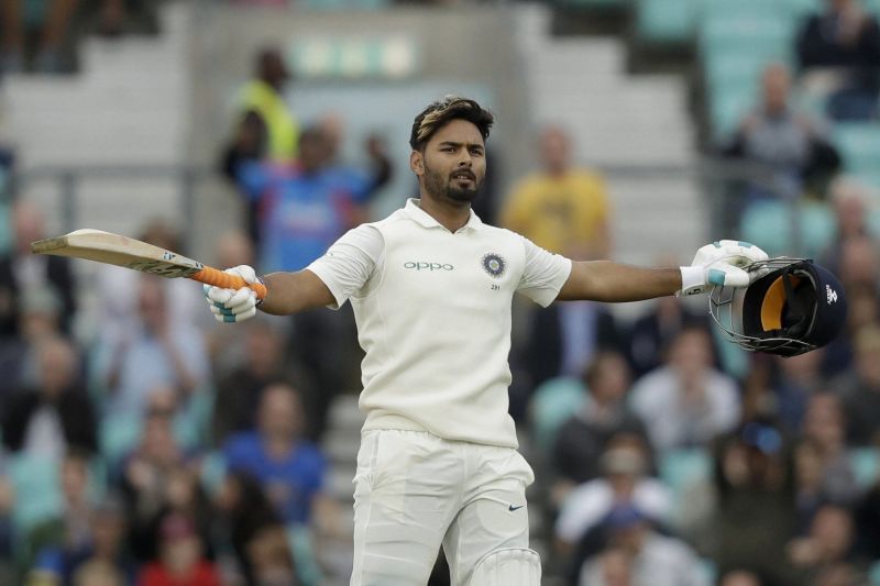 Pant scored 114 against England at the Oval