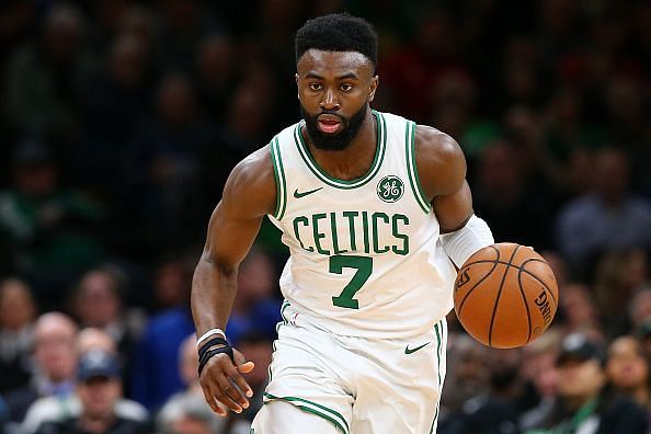 Jaylen Brown led the team in scoring in the last two games