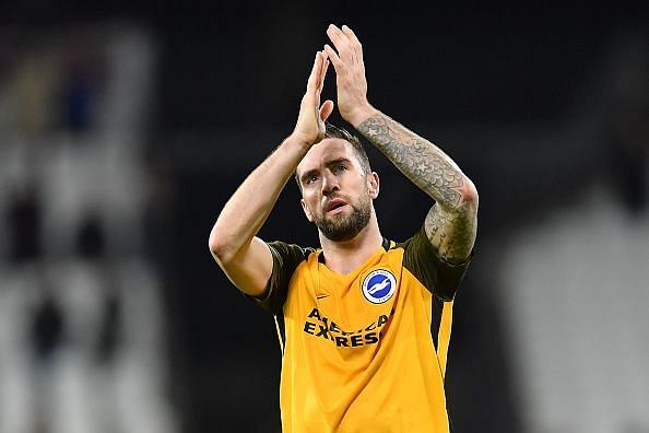 Shane Duffy has the second highest number of goals for Brighton this season.