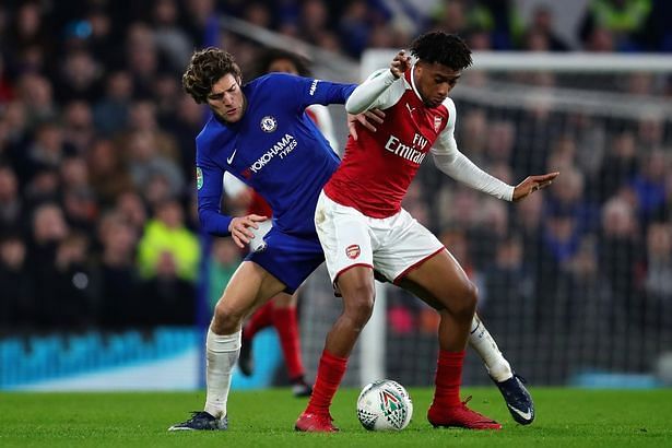 The match up between Iwobi and Alonso may prove vital