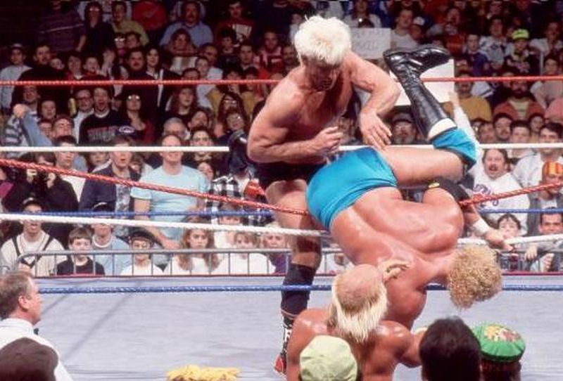 Ric Flair at the 1992 Royal Rumble