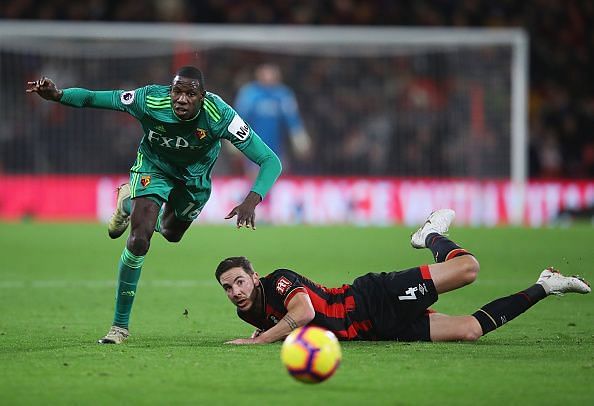 Doucoure has been pivotal to West Ham's attack this season.