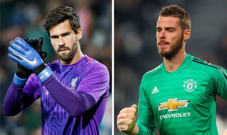 Alisson Becker and David de Gea