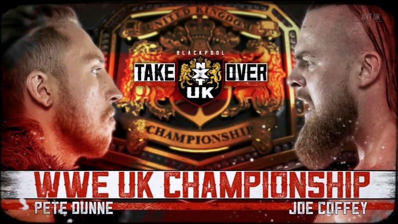 This will be Pete Dunne's third ever NXT Takeover match.