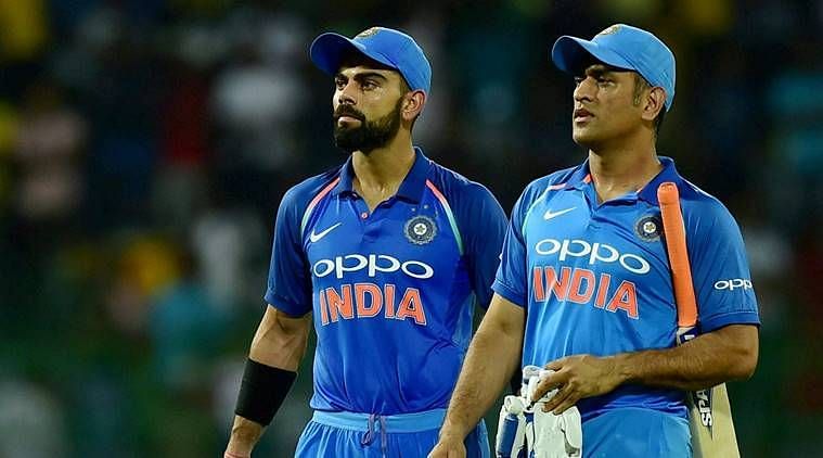 Virat Kohli and MS Dhoni