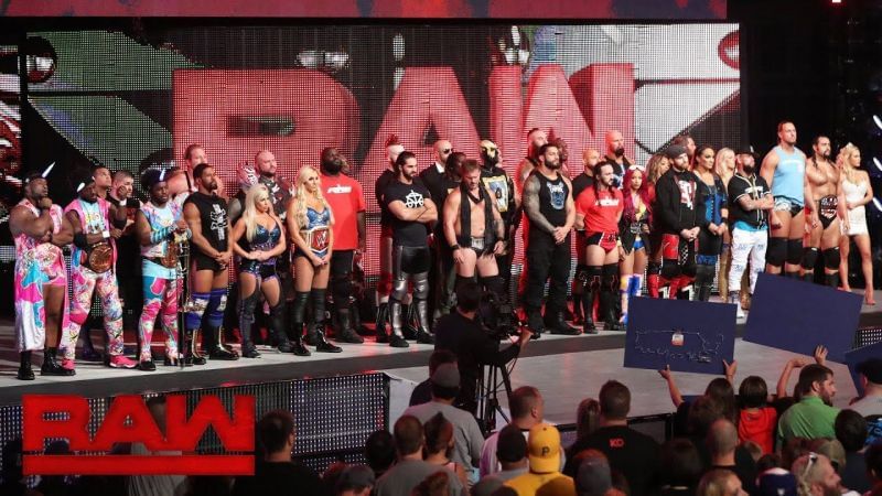 RAW&#039;s first episode of the New Era aired on 25/7/16