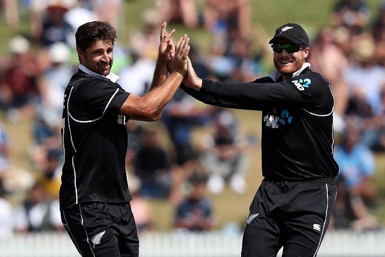 Colin de Grandhomme chipped in with three handy wickets