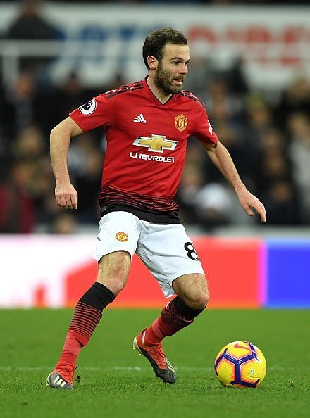 Twice Mourinho has inherited Juan Mata and underplayed him