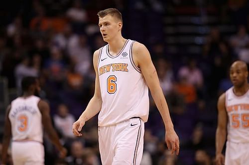 Kristaps Porzingis' future with the New York Knicks is currently