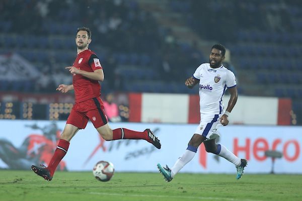 Nothing has worked out for Gregory Nelson this season (Image Courtesy: ISL)