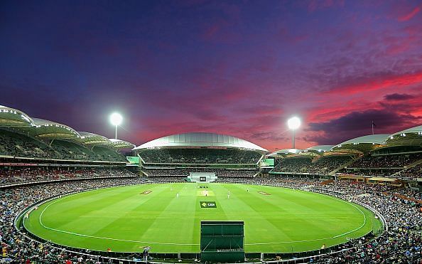 Inaugural Day/Night Test between Australia and New Zealand at Adelaide in 2015