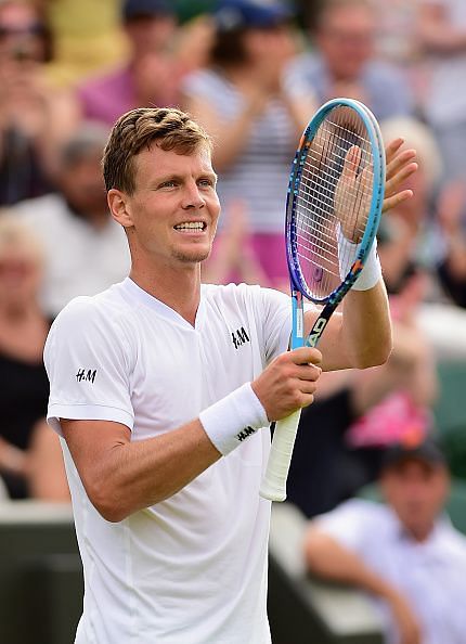 Tomas Berdych: Day Four: The Championships - Wimbledon 2015