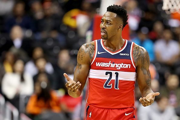 The Wizards center is currently recovering from spinal surgery