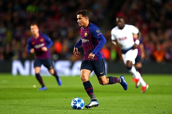 Coutinho has struggled to show his best form with Barce