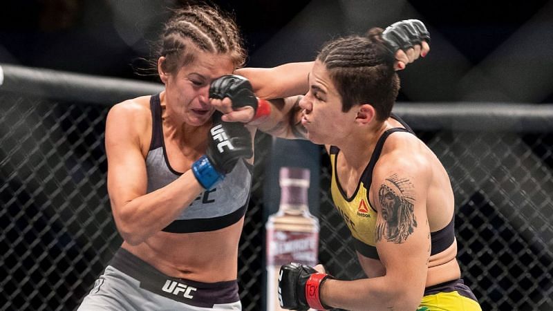 Jessica Andrade knocked out Karolina Kowalkiewicz with one clean punch
