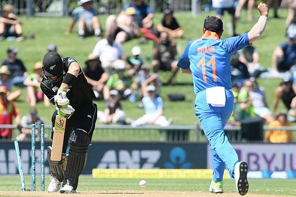 New Zealand Vs India 2019: Mohammed Shami becomes the fastest Indian to 100 ODI Wickets