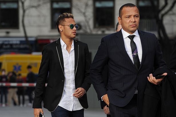 Neymar and his agent father
