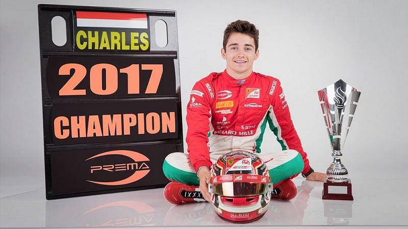 Leclerc finished head and shoulders above the rest in Formula 2