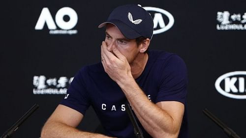 Andy Murray couldn't hold back his tears as he announced his decision