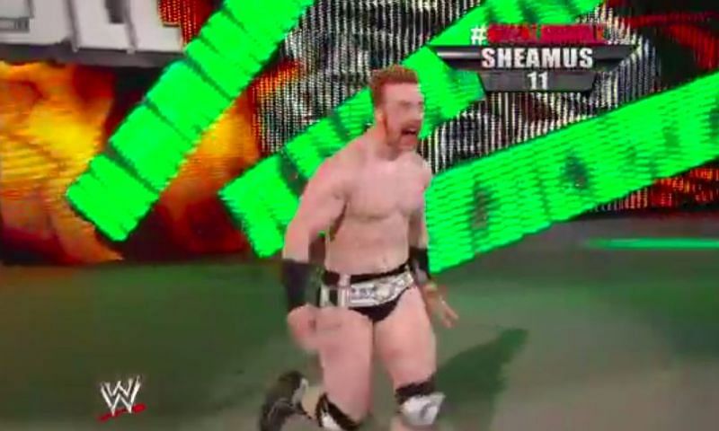 Sheamus entered into the 2013 Royal Rumble as the 11th entry