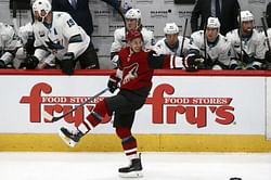 Coyotes win 6-3 to stop Sharks' 7-game streak