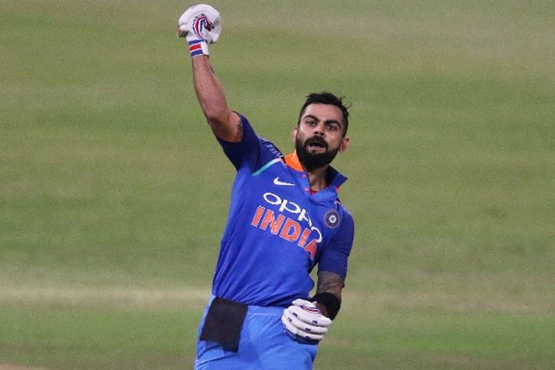 Kohli amassed 558 runs in just six innings at a colossal batting average of 186
