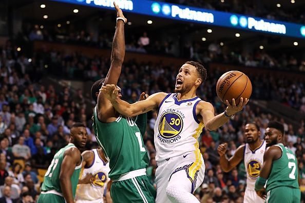 Stephen Curry is averaging 29.5 points, 5.2 rebounds and 5.5 assists per game this season