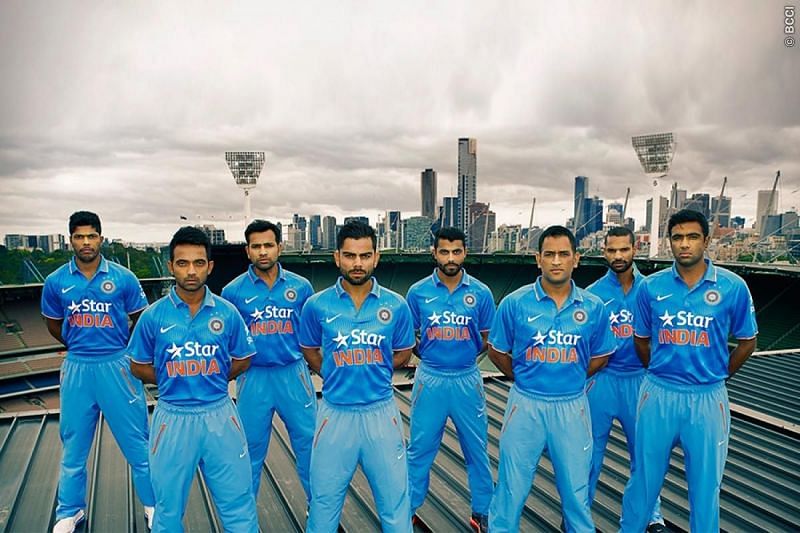 Indian cricket store team jersey 2018