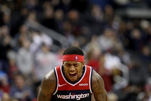 Bradley Beal during the Toronto Raptors v Washington Wizards