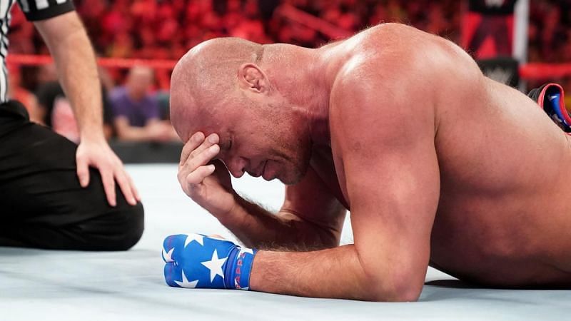 What are your thoughts on Kurt Angle&#039;s recent matches?