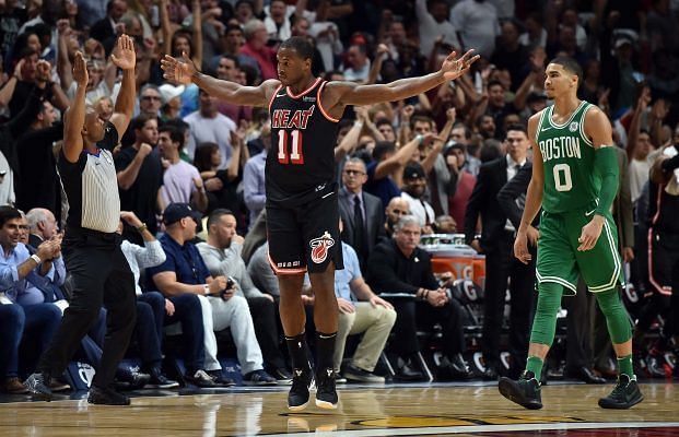 It may only be his third game back from injury, but don't be shocked if you see Dion Waiters strike this pose