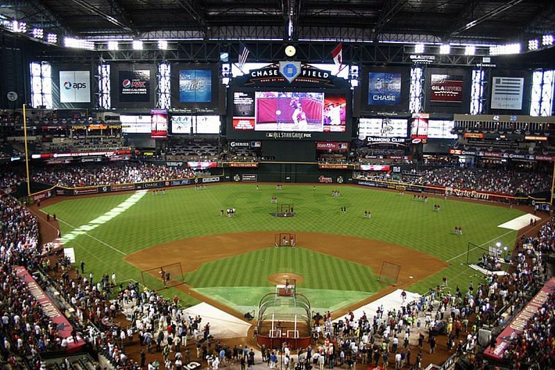 Chase Field is the perfect arena setting for the massive Royal Rumble!