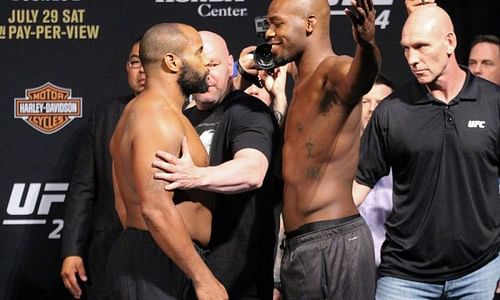 Jon 'Bones' Jones and Daniel Cormier