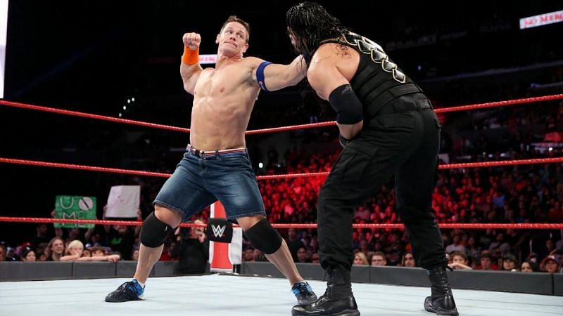 Image result for John Cena roman reigns