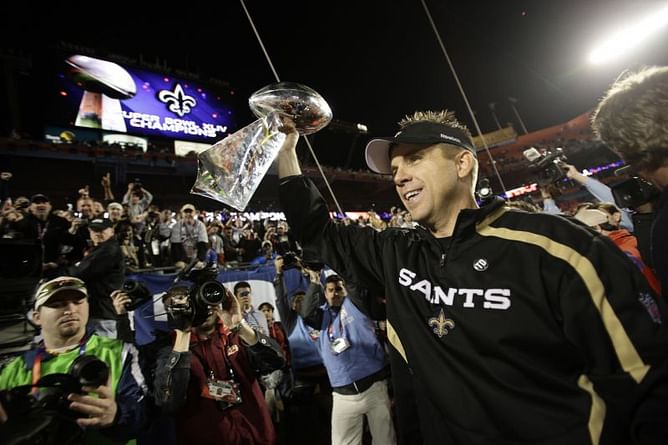 Saints: Payton used Lombardi Trophy, cash, as motivation