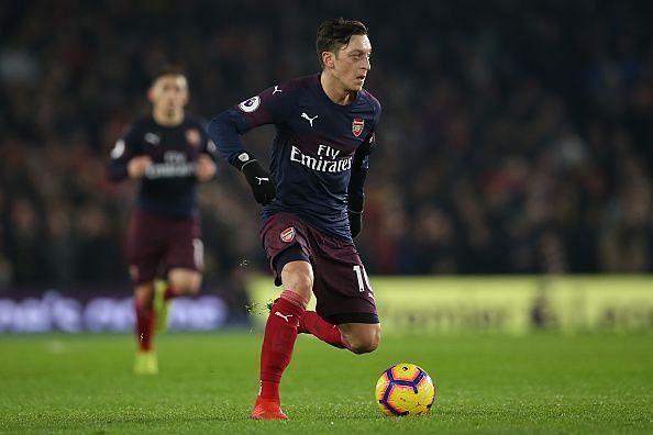 Ozil could return straight into the starting lineup